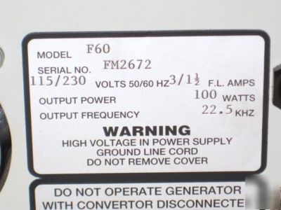 Thermo-fisher scientific F60 60 sonic dismembrator