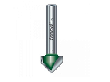 Trend TREC04414TC : C044 x 1/4 tct chamfer v groove