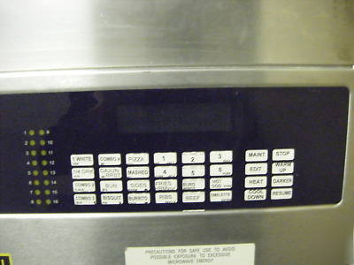 Turbochef microwave oven