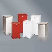 United receptacle defenders biohazard step can 12GAL