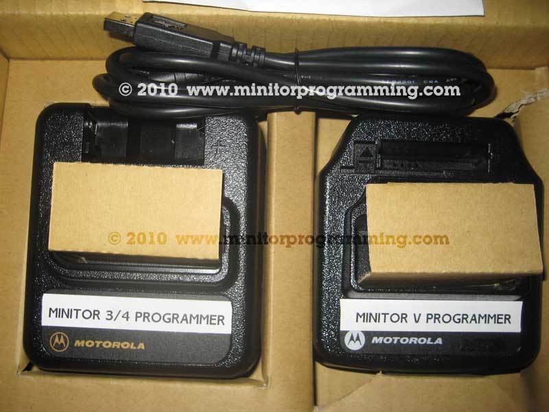 Usb programming kit for minitor 3 4 5 pager iii iv v