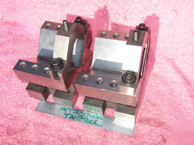 V-blocks (2) atco w/clamps used machinist toolmaker 