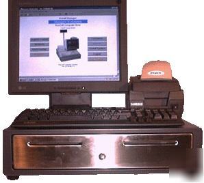 Point of sale, pos cash register - complete system