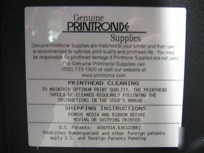 Printronix T5204 T5000 psa thermaline label printer 
