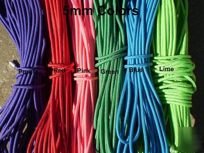 Rope halter for sheep goat llama - pick size & color 