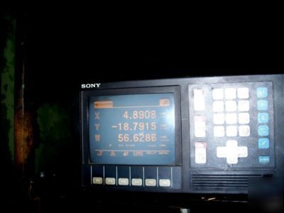 Sacem table type horizontal boring & milling machine