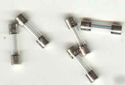2.5A 250V 5X20MM fuse bk/gmd D2.5A slow blow 5EA 
