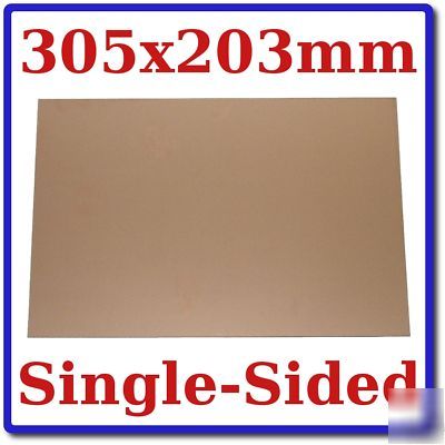 305X203MM copper clad board srbp laminate low cost pcb