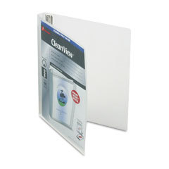 Acco-wilson jones(r) cleanview poly round-ring binder, 