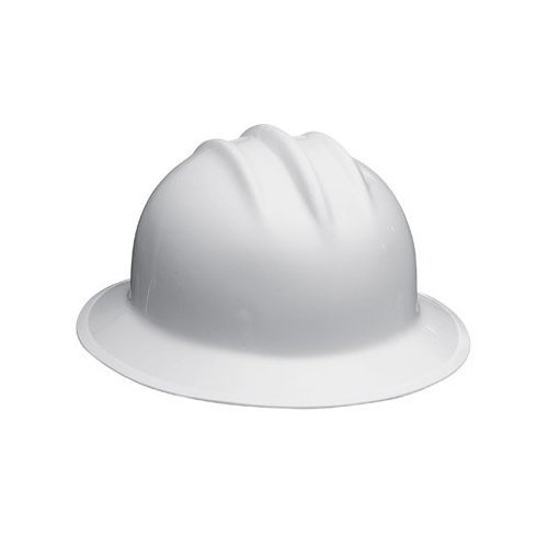 Ao safety full brim hard hat-white,model 91280-80001