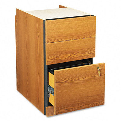 10500/10700 sers box/box/file ped shell top medium oak