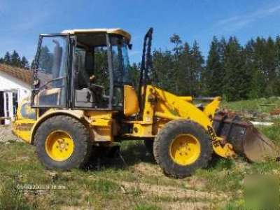 1997 jcb loader 409 articulating front end loader