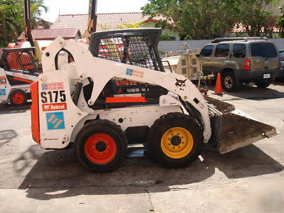 2007 bobcat skid steer loader S175 skidsteer -low hours