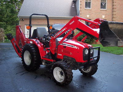 2008 massey ferguson 1528 tractor w/loader & backhoe