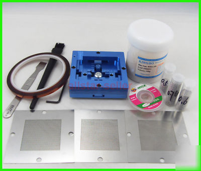 Bga station+0.5 0.6 0.76 stencils+3 ball+100G paste