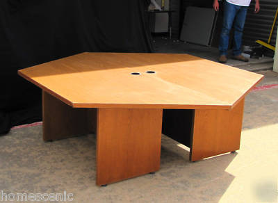 Business office conference wood desk table 