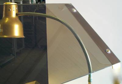 Carving station alto shaam heated base & 2 heat lamps 
