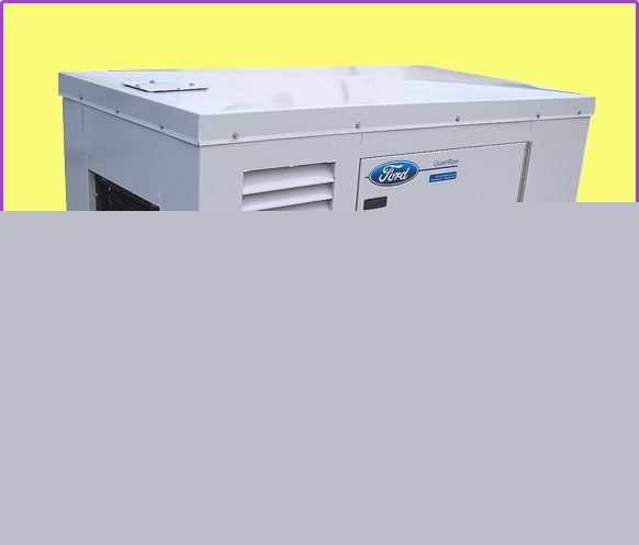 Ford power 30 kw lp/natural gas generator sound proof 