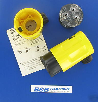 Nema L6-30 30A 250V 2P 3W grounding female connector