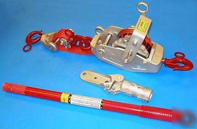 New lug-all 3B small frame web strap come-along winch