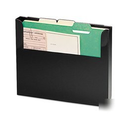 New steelmaster add-on wall file, letter, black
