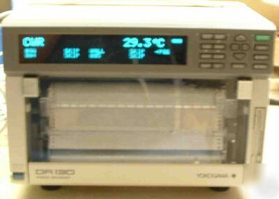 Yokogawa DR130 portable data recorder and chart