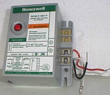 Honeywell oil primary control flame relay R4184D 1027