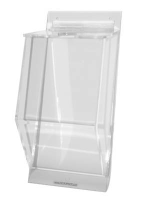 Ice scoop holder - clear acrylic
