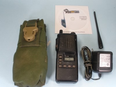 Icom ic F3S vhf tactical bundle w/ ut-108 2-tone decode