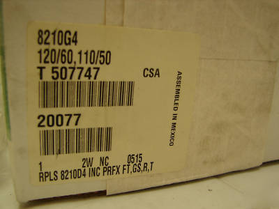New asco red hat 8210G4 solenoid valve 