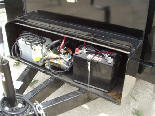 New sure trac hydraulic dump trailer 7000# 6X10 tandem