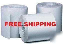 (50) epson tm 3 1/8 x 273 thermal paper rolls pos paper