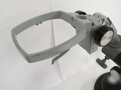Bausch & lomb heavy boom stand base for microscope pod