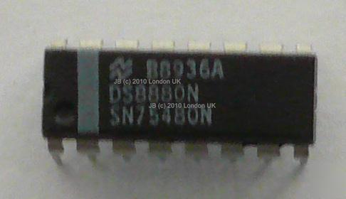 DS8880 SN74580 high voltage nixie bcd input to 7 seg 