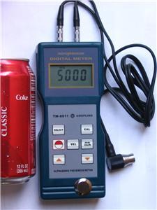 Digital ultrasonic thickness gauge steel iron glass pvc