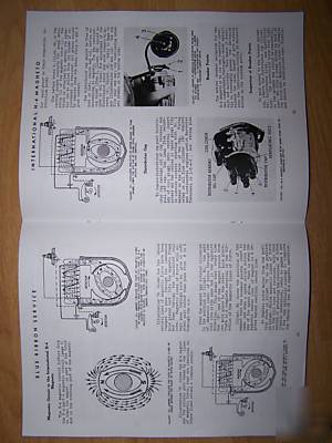 Farmall magneto service manual F12 F14 F20 F30 100 130