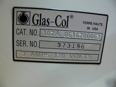 Glas-col cat.no.107A-0616700063 large capacity mixer