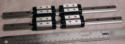 Iko lrx LRXDG12SL linear way slides/bearings.
