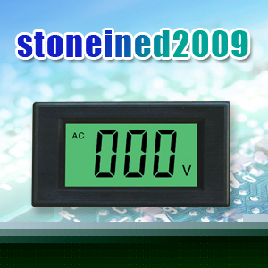 Lcd volt meter ac 80-500V doesn't require power [K171]