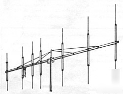 Maco m-107C 7 element cb radio beam antenna