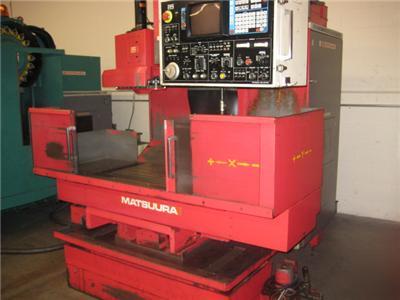 Matsuura MC500V2 cnc mill, milling center see video