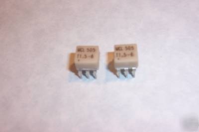 Mini-circuits T1.5-6 20KHZ-100MHZ 1:1.5 rf tfxr. qty 2