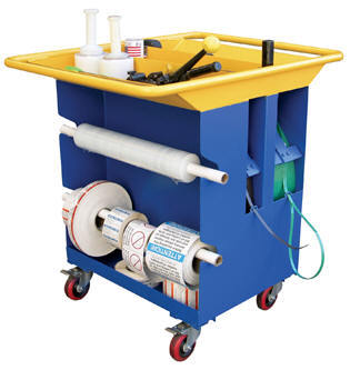 Multipurpose packaging cart