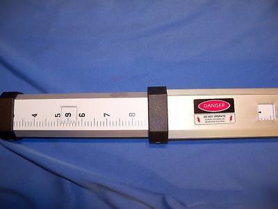 New david white survey 9 foot aluminum grade rod * *