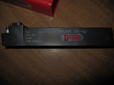 New dorian mwlnr 16-4D lathe tool holder 