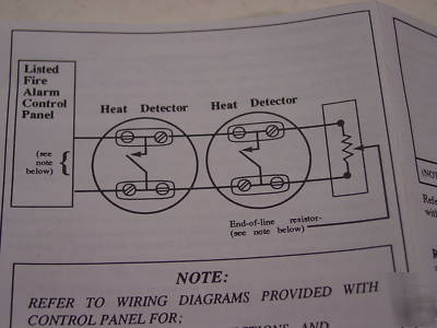 New gs edwards 281B heat detector 135 degrees f 