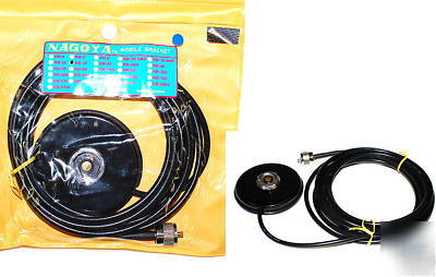 New nagoya rb-35 nmo strong magnet base w/rg-58A/u 4M
