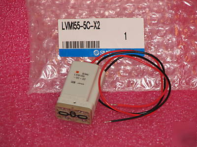 New smc LVM155-5C-X2 solenoid valve for chemicals 