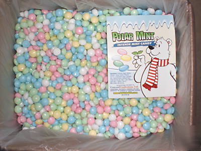 Polarmints pastel colors bulk vending 1500PCS 5POUNDS