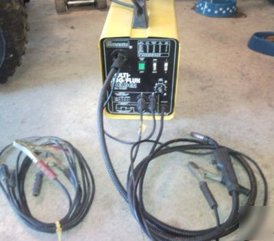 Portable 110/120V or battery powered mig or flux welder